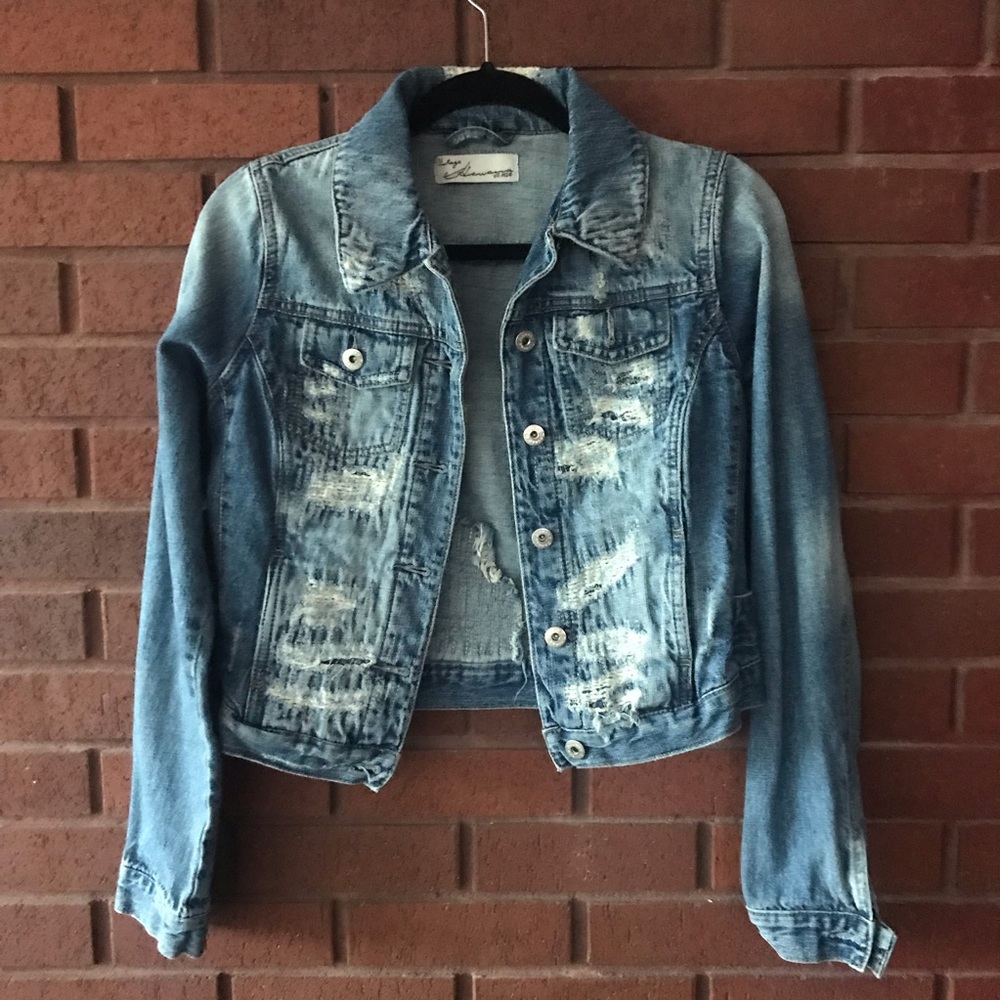 Beautiful vintage denim jacket, size S